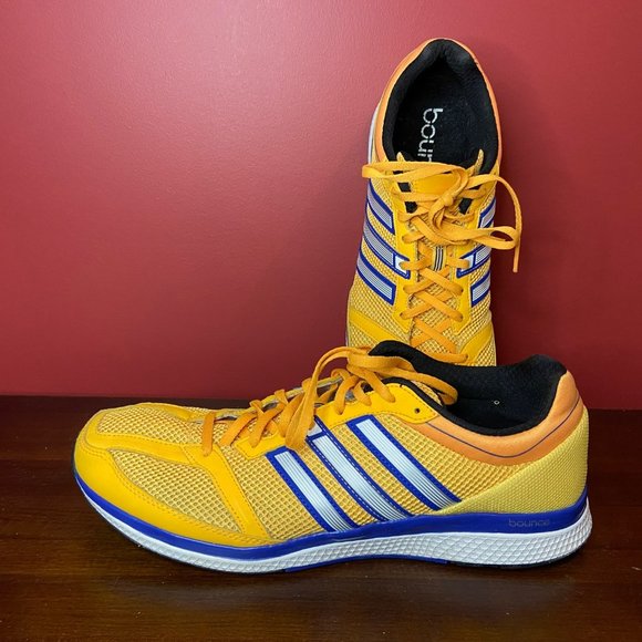 adidas Other - Adidas Bounce Men's Gold / Blue Sneakers - Size 13